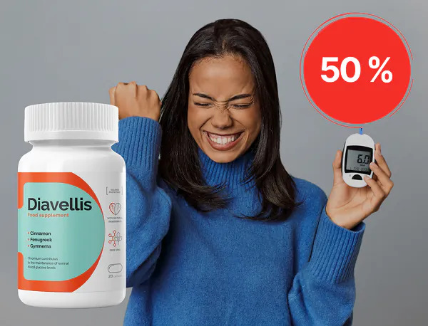 50% discount on Diavelis for blood sugar control