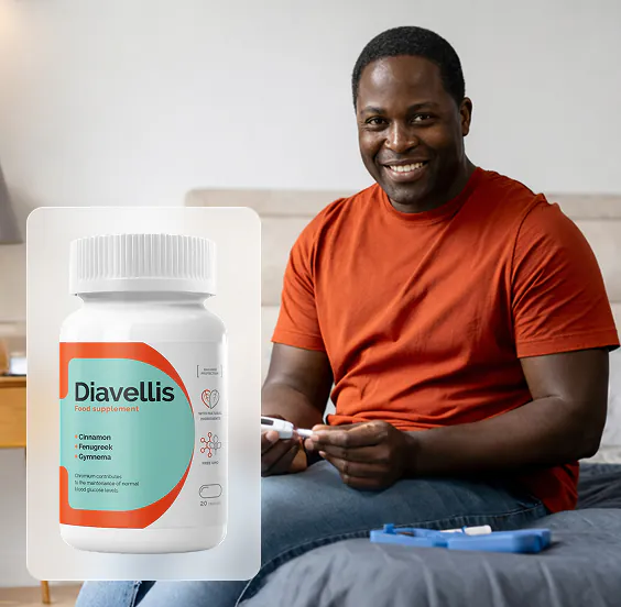 Diavelis bottle promoting steady glucose balance for diabetes support